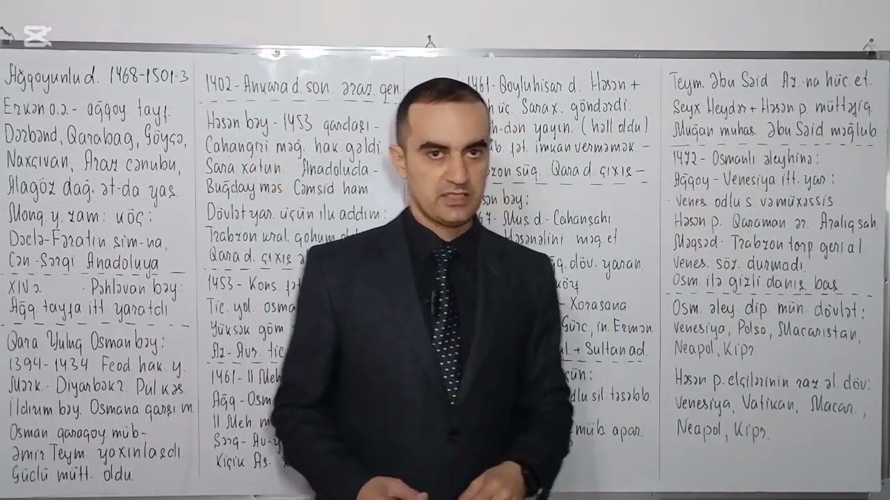 Az. Tarixi. Dərs 35. Ağqoyunlu dövləti. 