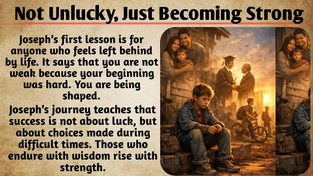 Not Unlocky, Just Becoming Strong |Learn English|Improve Your English Fluency #englishfluency #vocab