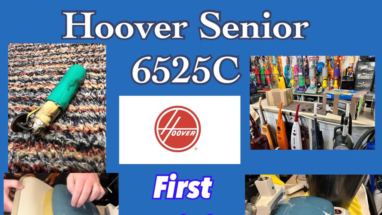Vintage Hoover Senior 6525C, Sympathetic Refurb & Fix