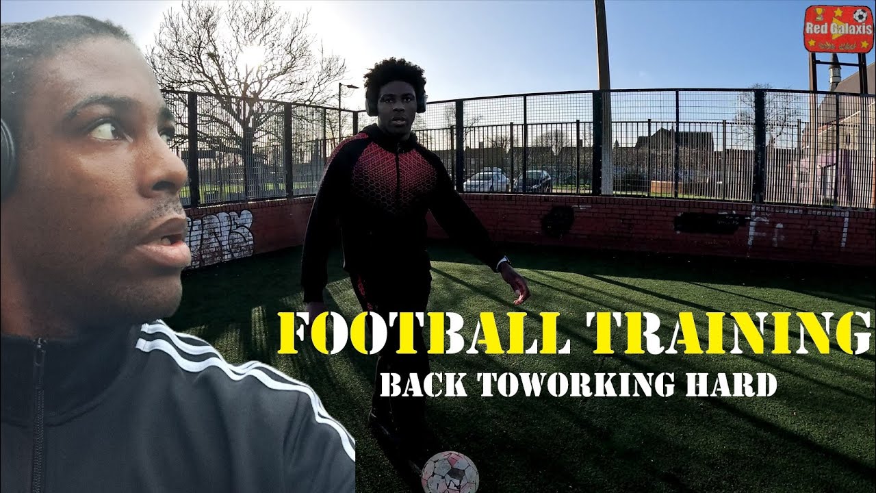 Football Passing Dribbling and Control Training