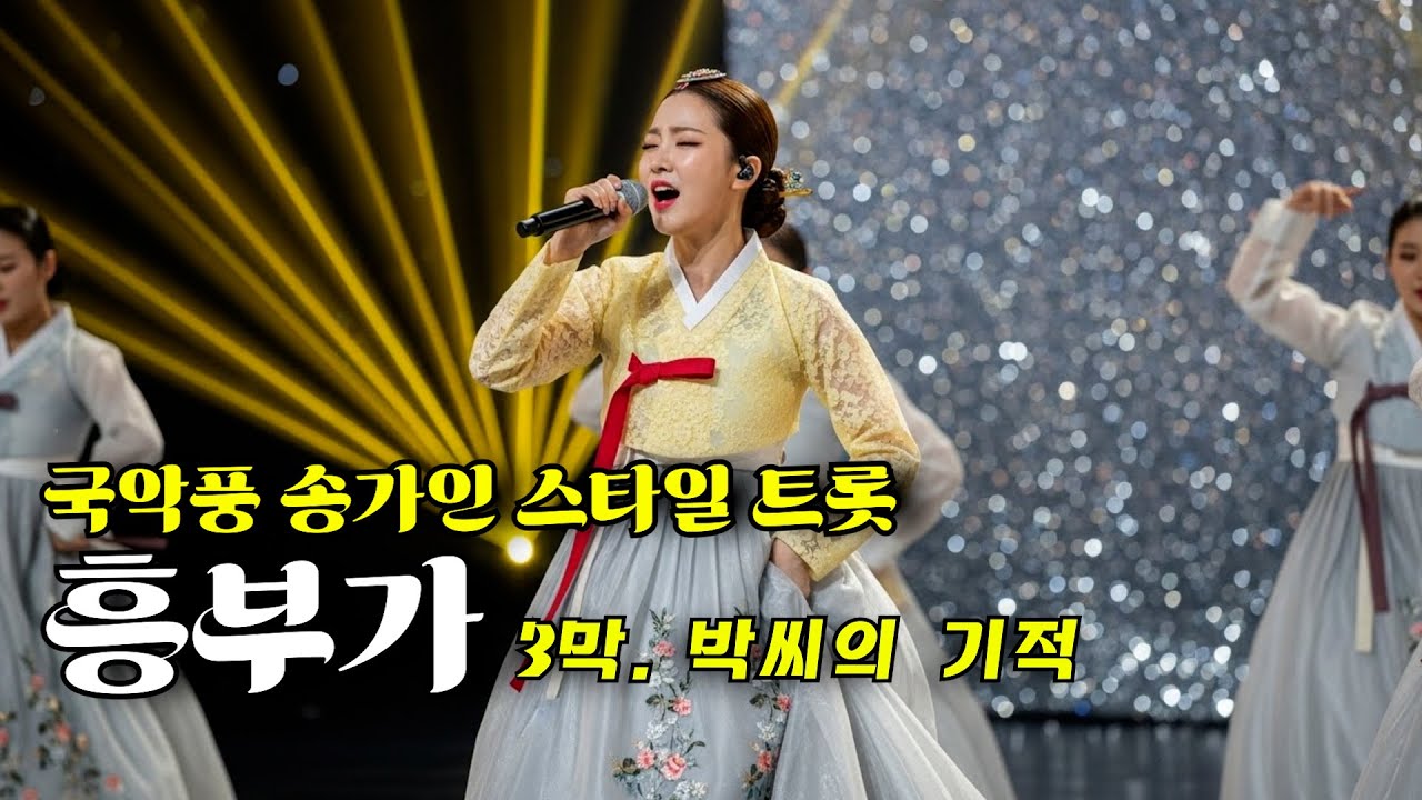 흥부가 제3막. 박씨의 기적 | 국악풍 송가인 스타일 감성 트롯