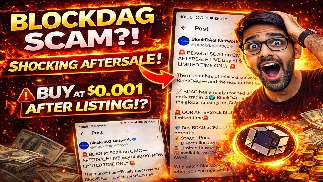 BlockDAG Aftersale Truth 😱 $0.14 → $0.001 | BDAG Scam or Opportunity? Full Explanation | Bdag 2026