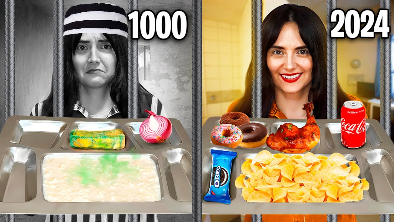 1000 DE ANI de Mancare din INCHISOARE ! Europa si SUA