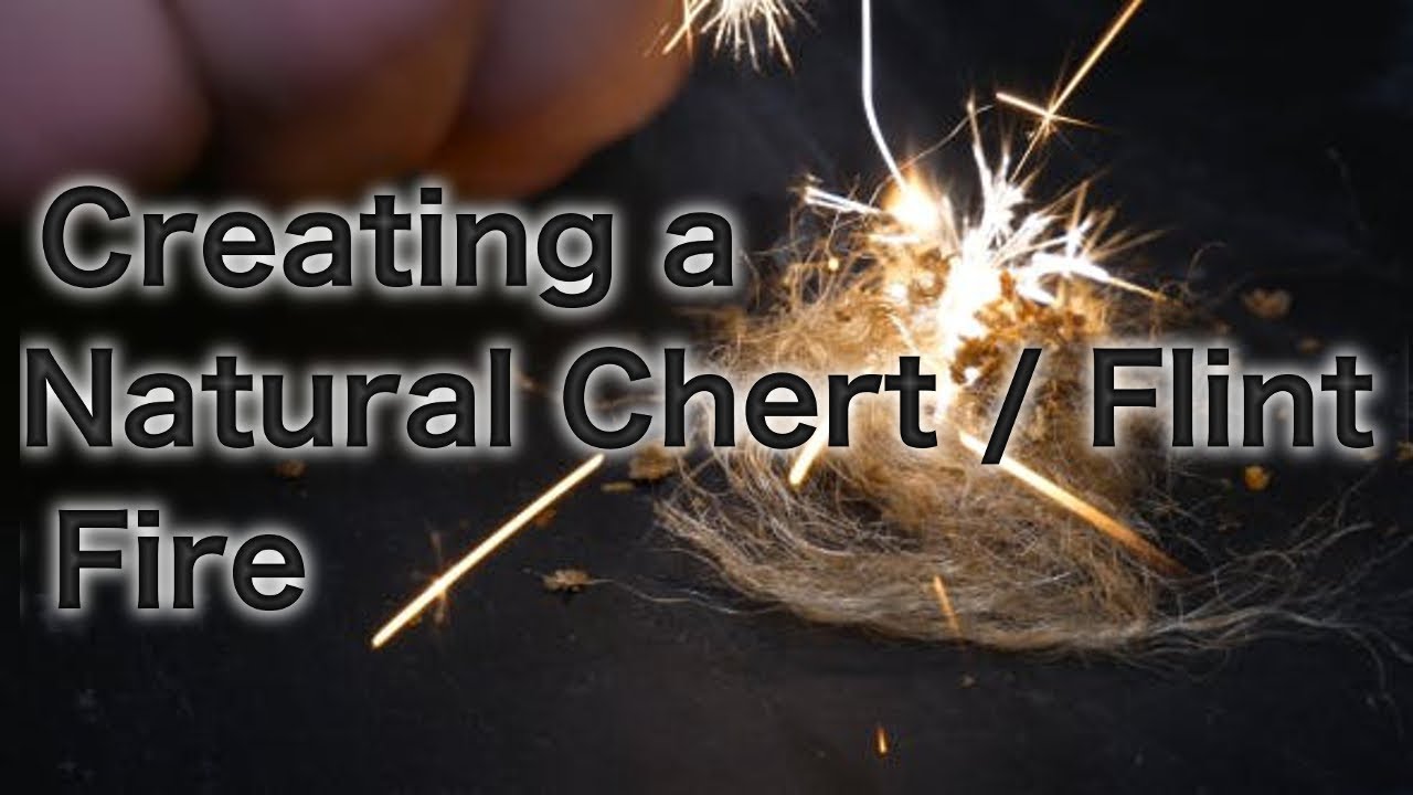 Natural Chert / Flint Fire