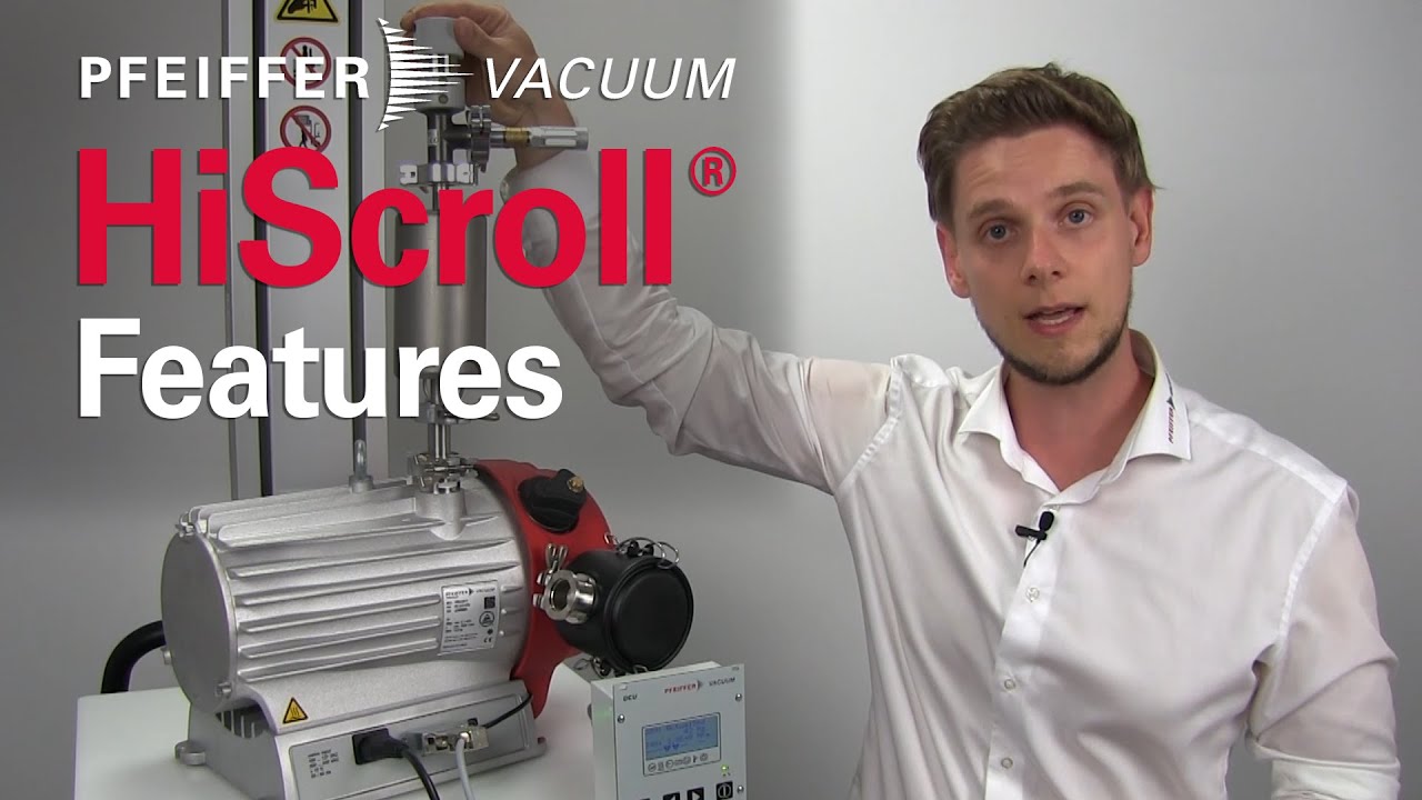 HiScroll ® Episode 8 – Innovative features | by Pfeiffer Vacuum