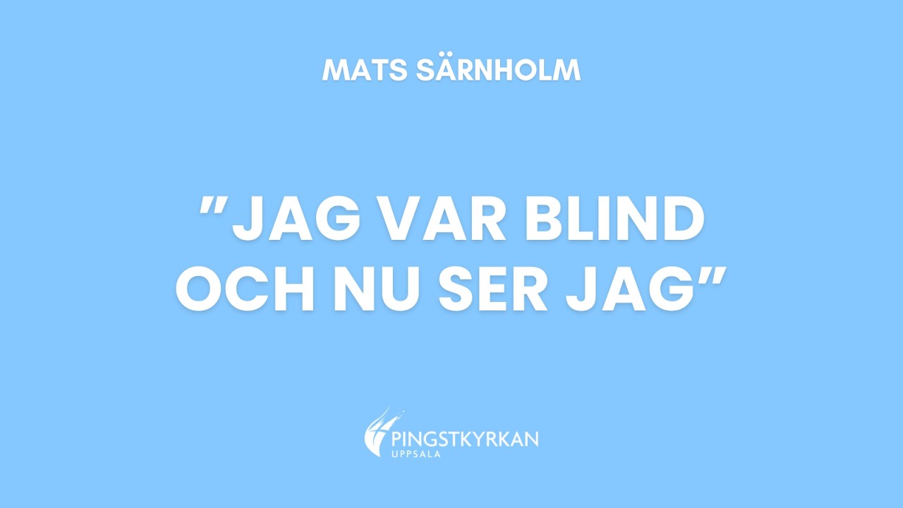 Gudstjänst från Uppsala pingst 2026-03-08