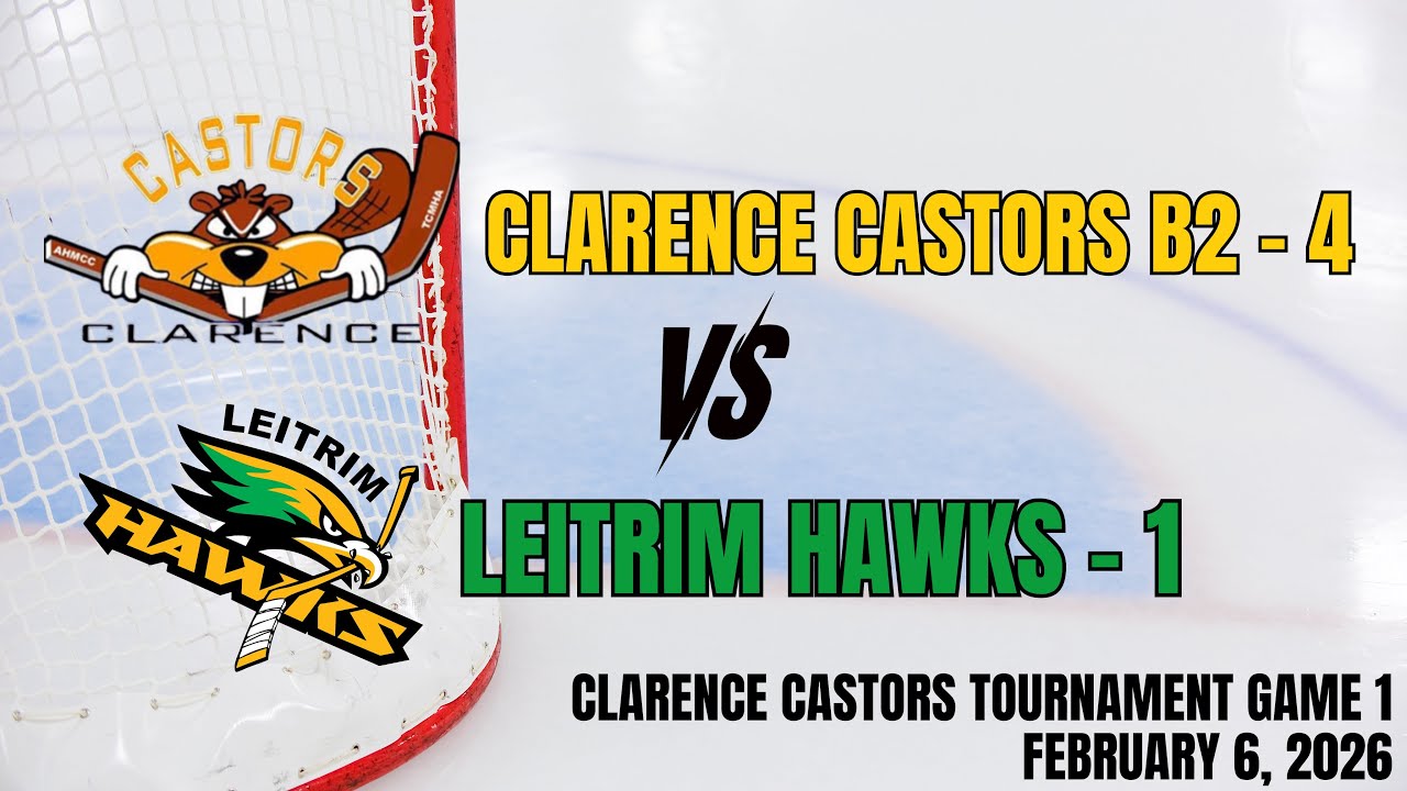 U13B2 Leitrim Hawks vs Clarence Castors B2