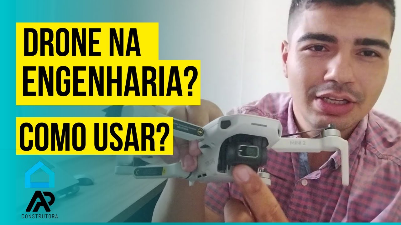 DRONE na Engenharia? Vale o investimento? Dji Mini 2