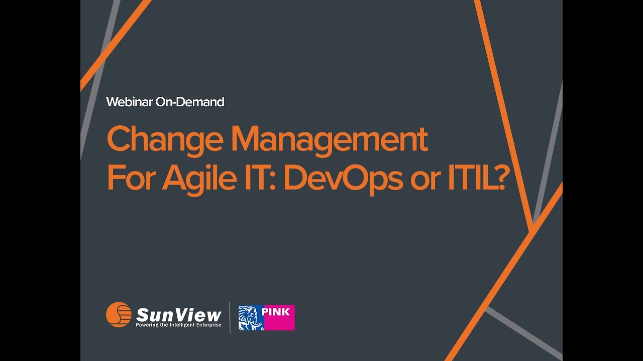 Change Management for Agile IT: DevOps or ITIL?