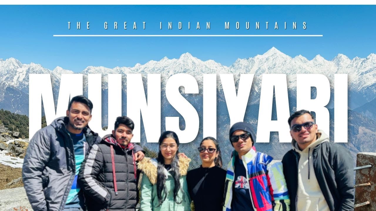 Munsiyari trip with friends Day 3(trek)|| Most beautiful trek(Khaliya top)😍|| गिरते हुई देखि बर्फ😍😍