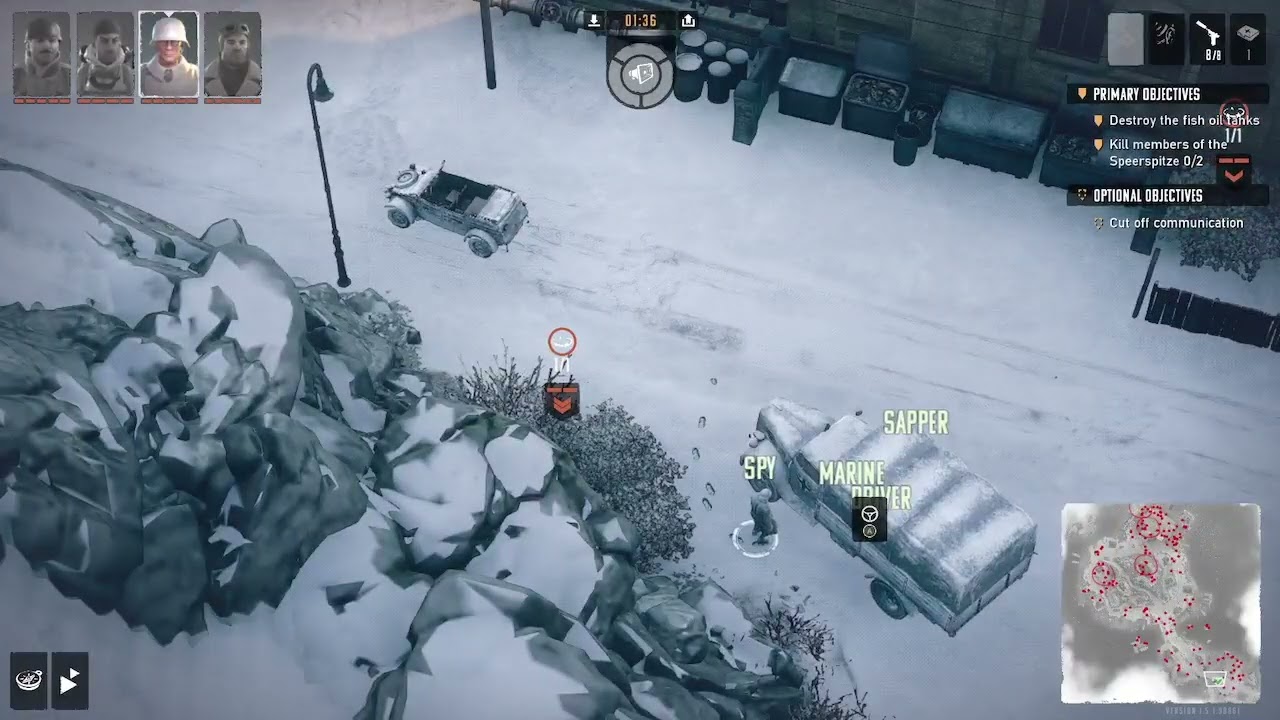Commandos Origins - Operation Trident No Kill [Soldier]