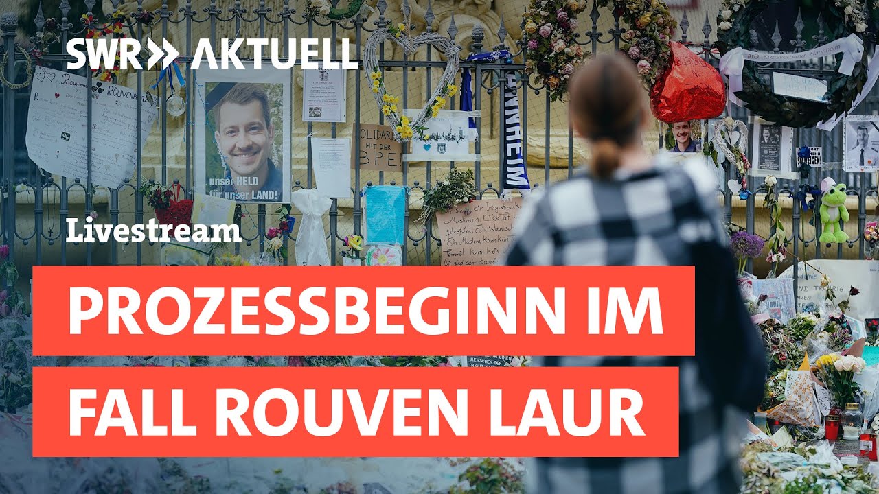 Prozessbeginn im Fall Rouven Laur  | SWR Extra