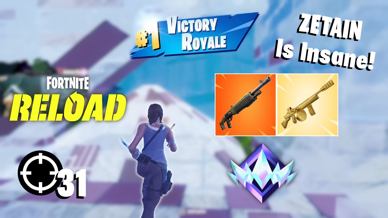 ZETAIN Casually Drops 31 KILLS In Ranked Reload! (Ranked Reload Full Gameplay!) KBM ASMR