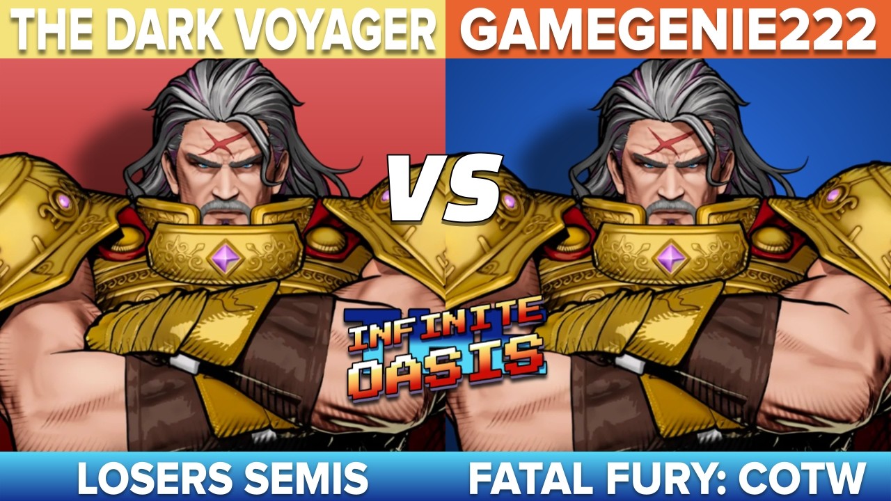 The Infinite Oasis 06/27/26 - The Dark Voyager (Krauser) vs Gamegenie222 (Krauser, Kain)