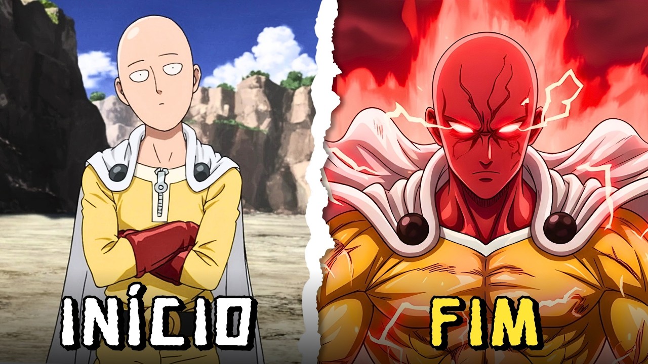 RESUMO DE ONE PUNCH MAN - (Recap Completo do Anime)