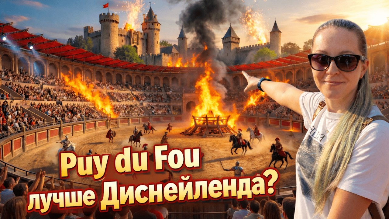 Самый необычный парк Европы — Puy du Fou | Полный влог