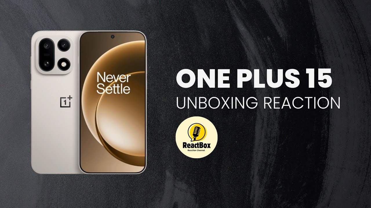 One plus 15 Unboxing Reaction