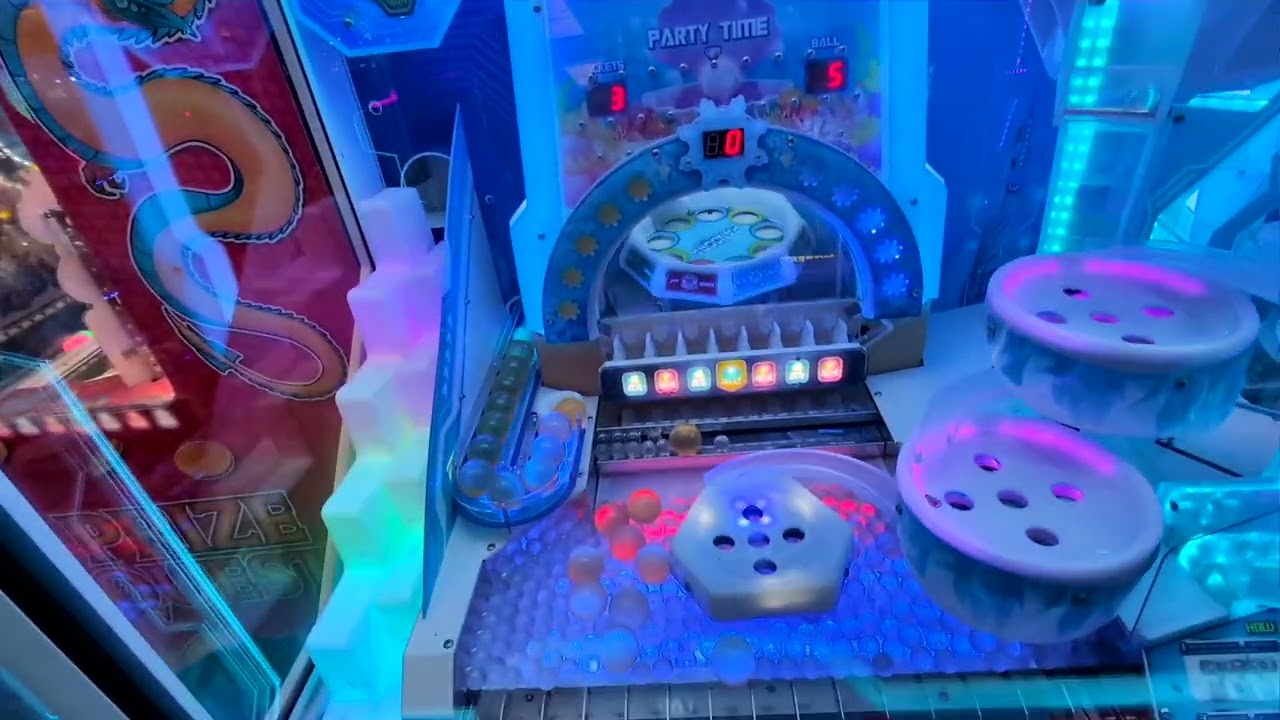 Playing The Arcades At Golden Mile Amusements In Blackpool