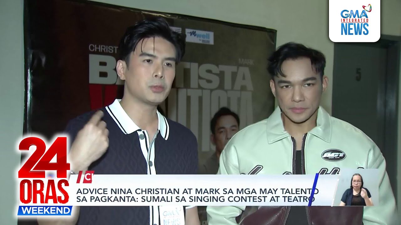 Christian Bautista at Mark Bautista, nagpasiklaban sa concert | 24 Oras Weekend
