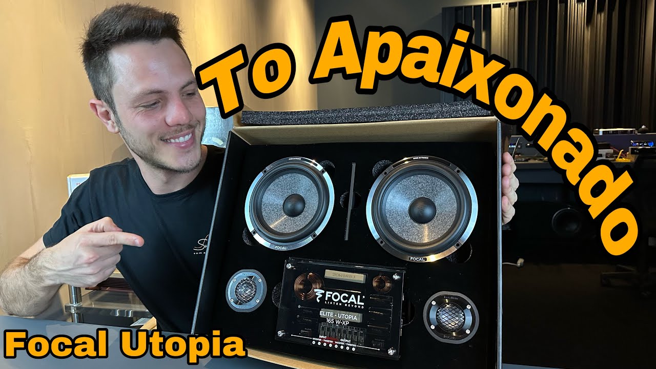 Apresento o Kit 2 vias Focal Utopia W-XP, um Ícone do Som Automotivo