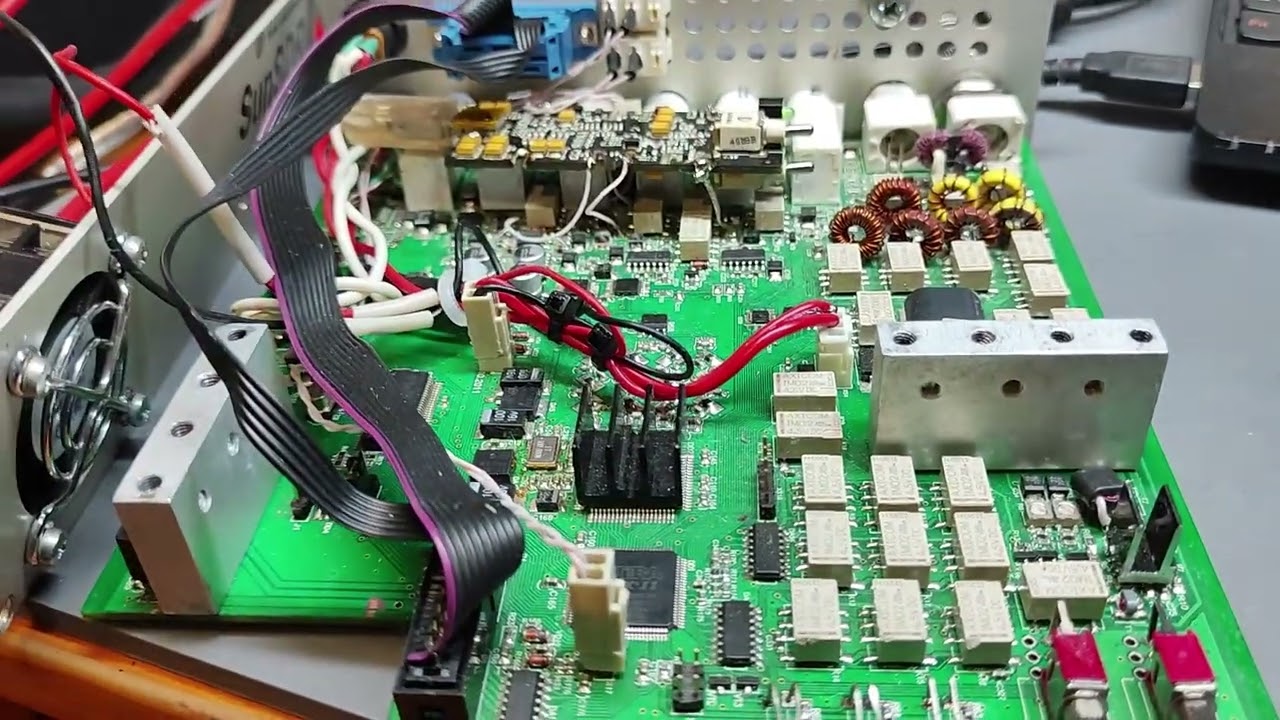 SunSDR- ремонт трансивера с неявной неисправностью