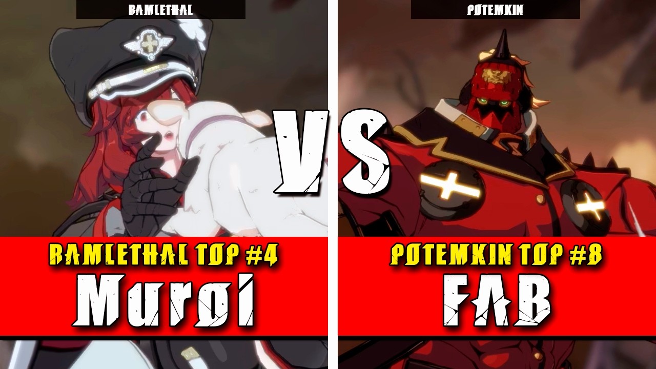 GGST | Muroi (Ramlethal) VS FAB (Potemkin) | Guilty Gear Strive High level gameplay