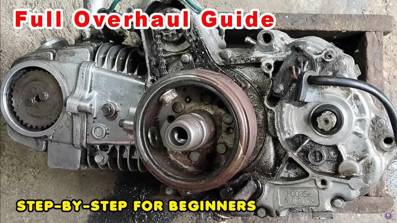 Honda Wave Alpha 100cc Engine Overhaul | Full Step-by-Step Rebuild & Restore Guide #motorcycle