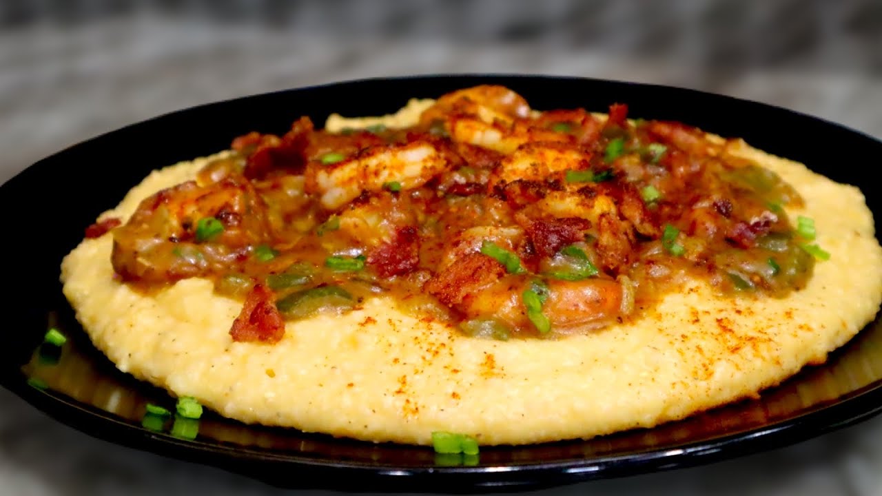 Cajun Shrimp and Grits 🔥| Shrimp and Grits Recipe