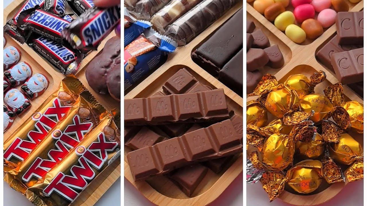 Filling Platter With Sweets ASMR