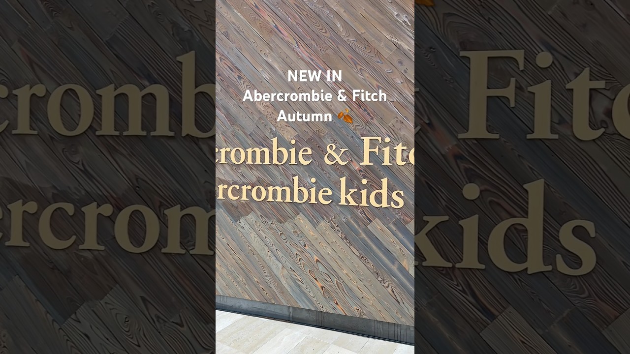 New in Abercrombie & Fitch autumn fashion #abercrombieandfitch #autumnfashion #autumnstyle