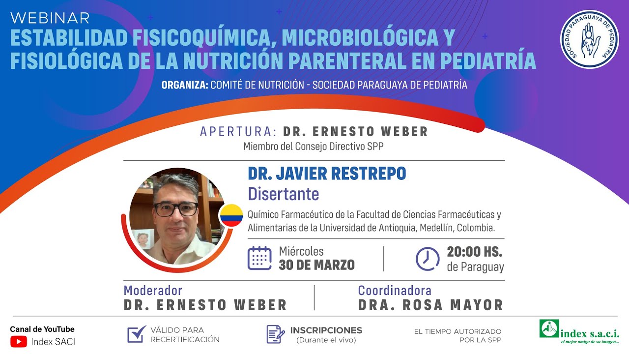Estabilidad Fisicoquímica, Microbiología y Fisiológica de la Nutrición Parenteral en Pediatría