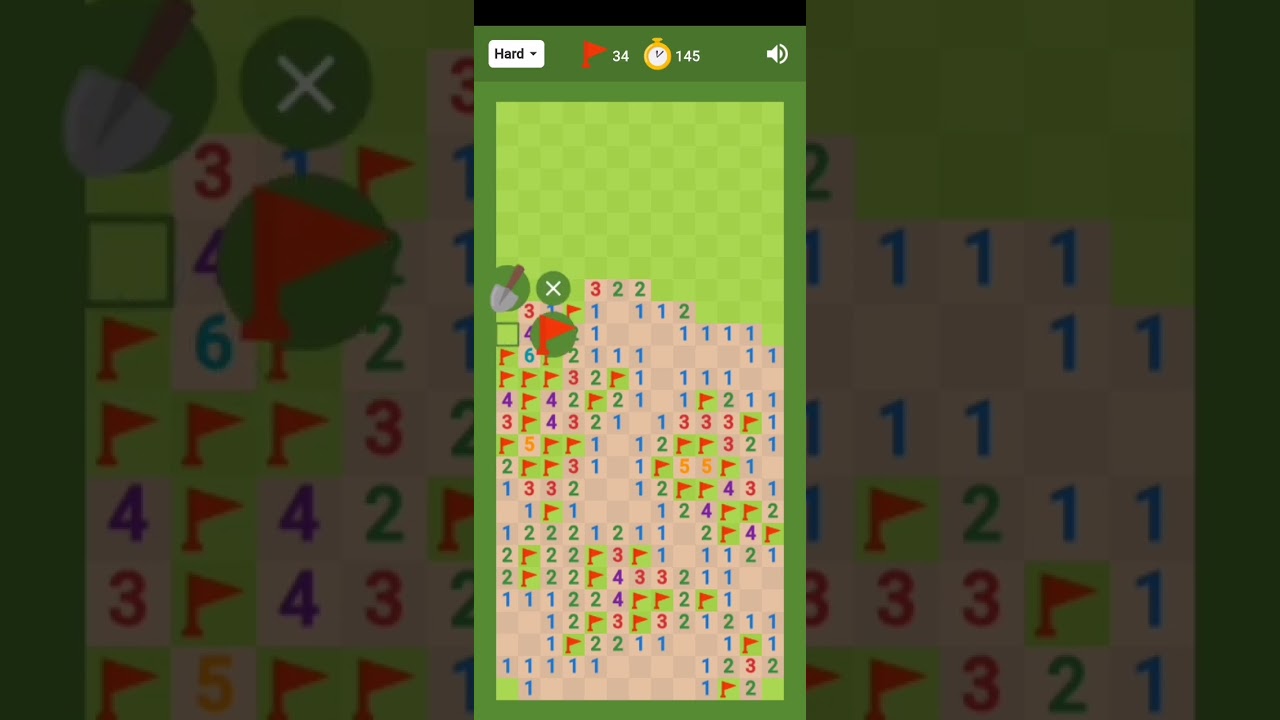 Playing Minesweeper