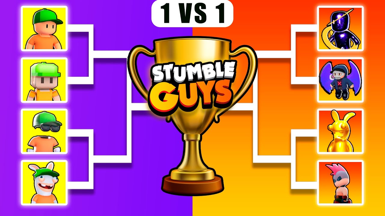 Mr. Stumbles vs SPECIAL Skins 0.46 in Stumble Guys 🥇 Tournament Battle 🔥 1 VS 1 Battle