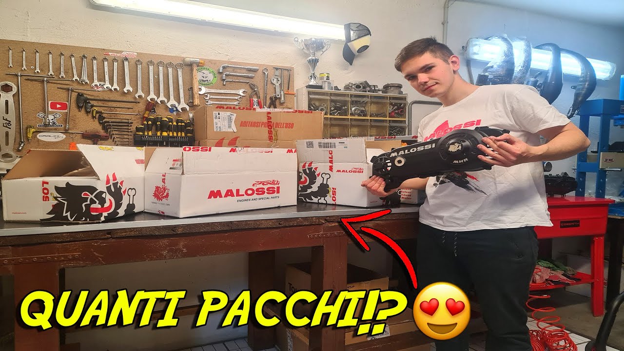 NUOVO MOTORE PER LO ZIP!😨👀 UNBOXING MALOSSI RC-ONE 94CC💸