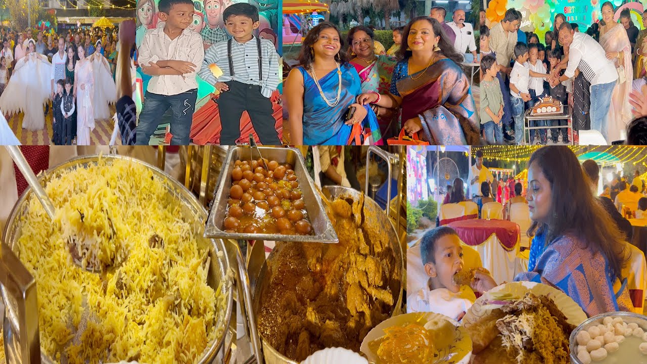 Rishav Er Best Friend Er Birthday Te Mutton Biryani | Chicken Chaap | Fish Batter Fry Jomia Khelam