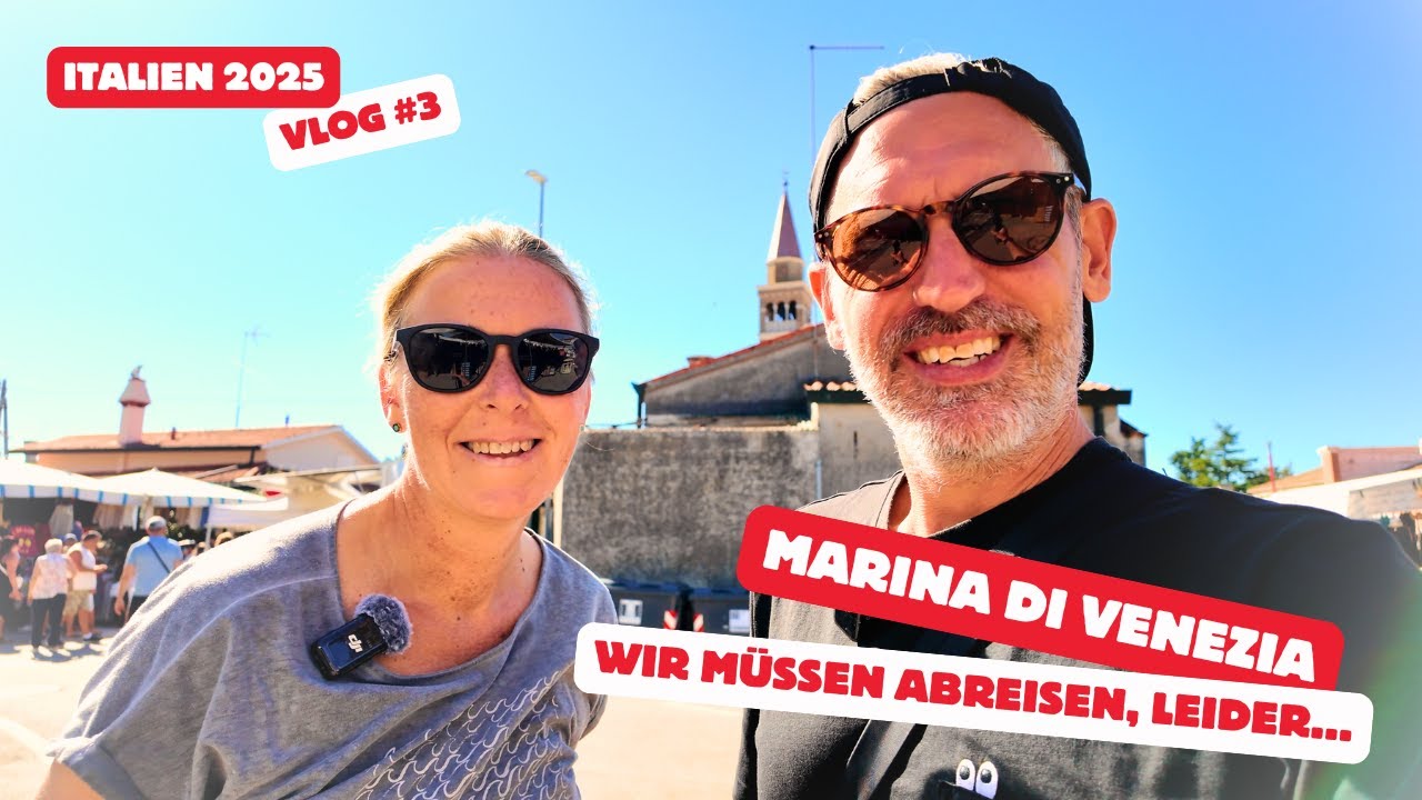 Eine Woche Marina di Venezia – hat es uns gefallen? Wir müssen leider abreisen