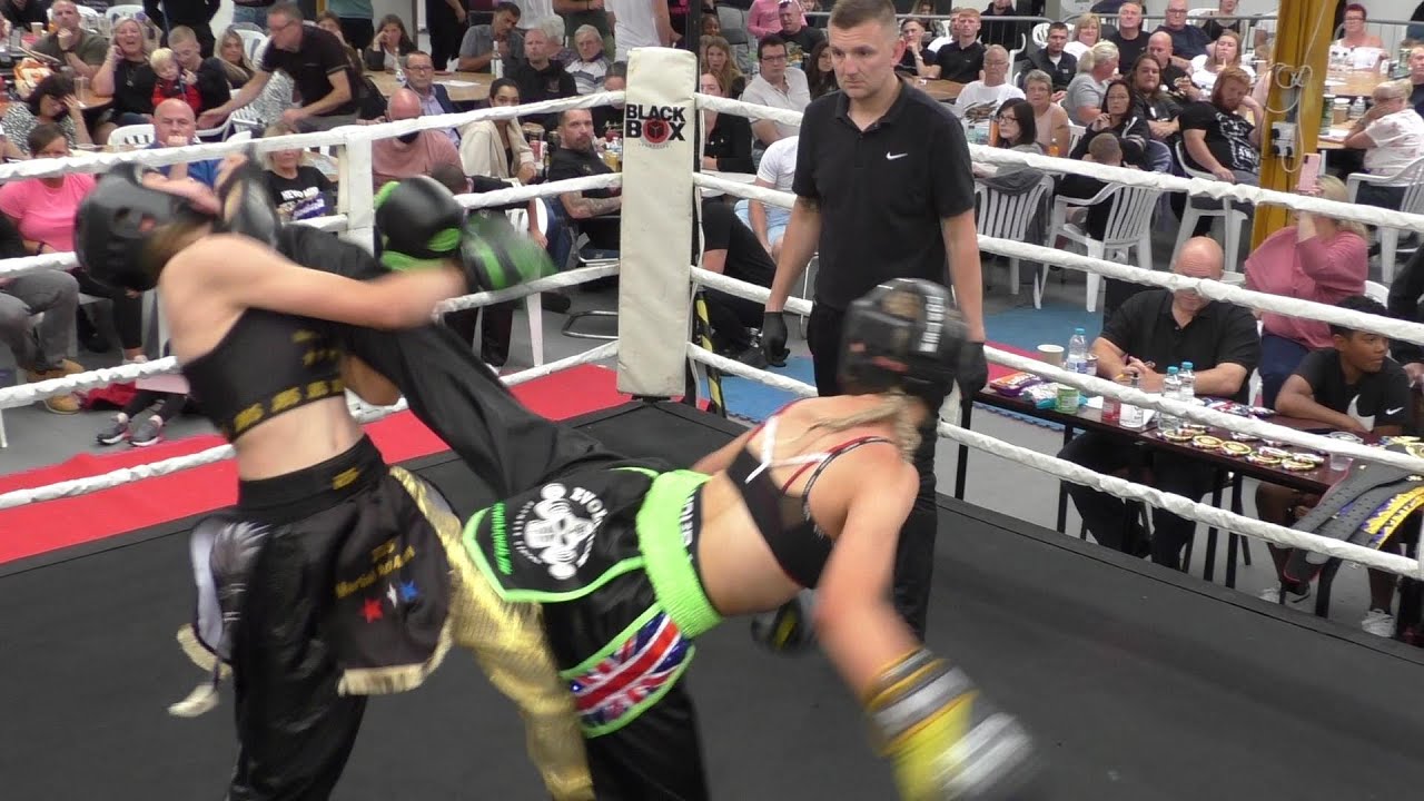 Battle of Britain III Area Kickboxing Title Tilli Beau Tyson V Jess Hallewell