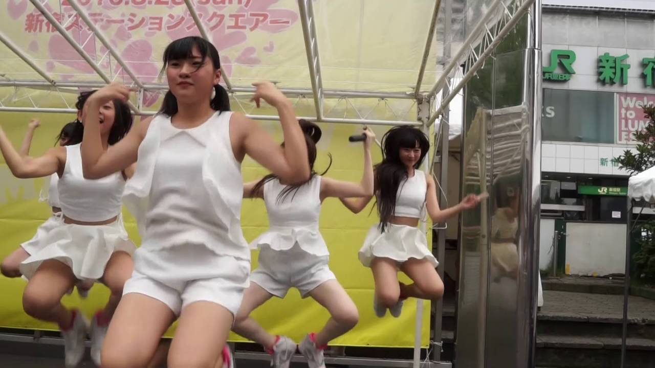 20160828 新宿アイドルフェス2016（ピンク・ベイビーズ）　上手中心カメラ