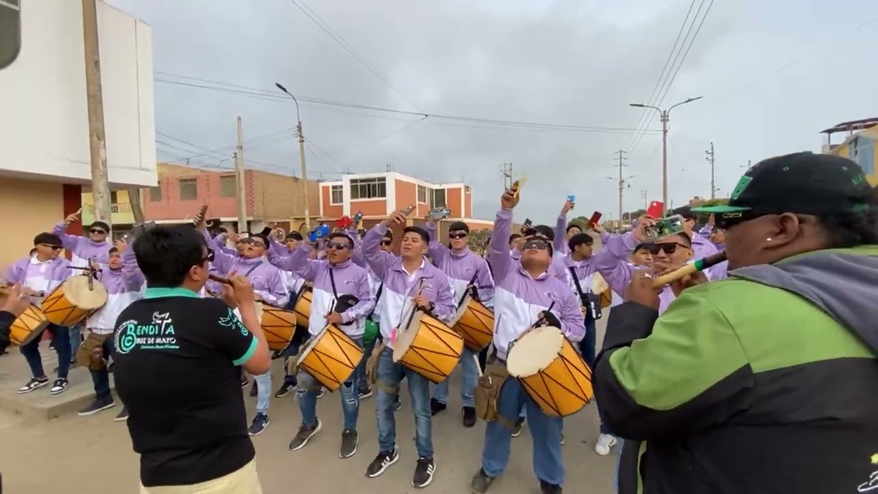 SHACSHAS BENDITA CRUZ DE MAYO 2024 MIX DE HUAYNOS Y SALAY