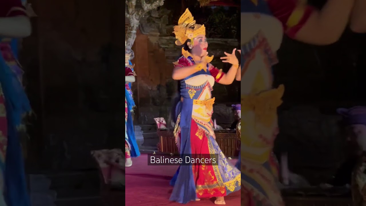 Indonesian Dance: Beautiful Balinese #viral #bali #dancers