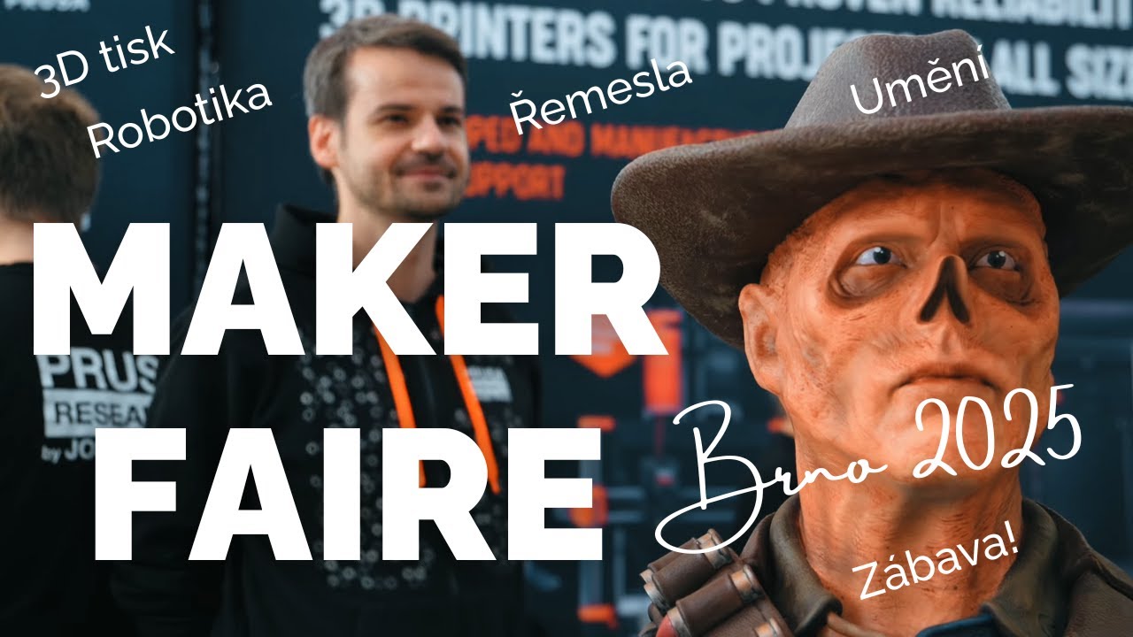 3D tisk a roboti všude | MakerFaire Brno 2025