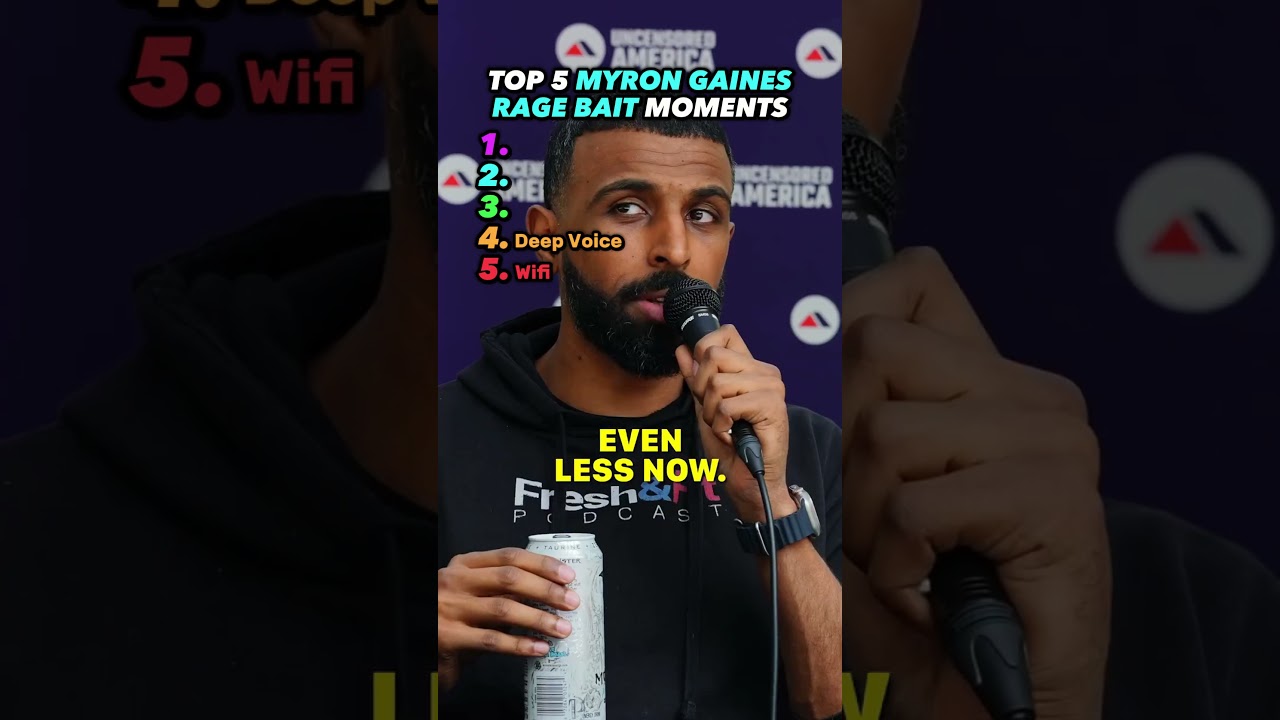 Top 5 Myron Gaines Moments #top5 #funny #myron #debate