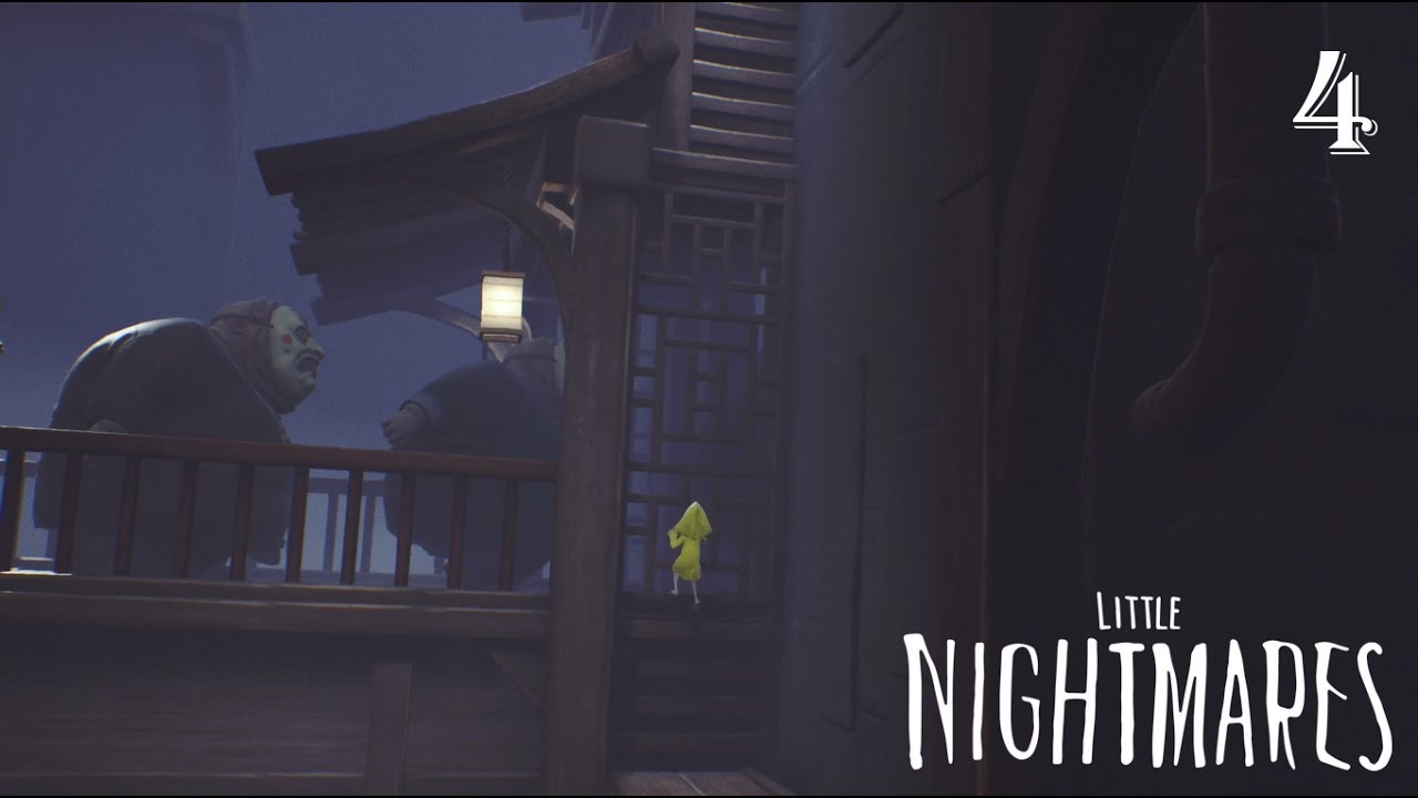 Little Nightmares - 100% Walkthrough: Part 4 - The Guest Area (No Commentary)
