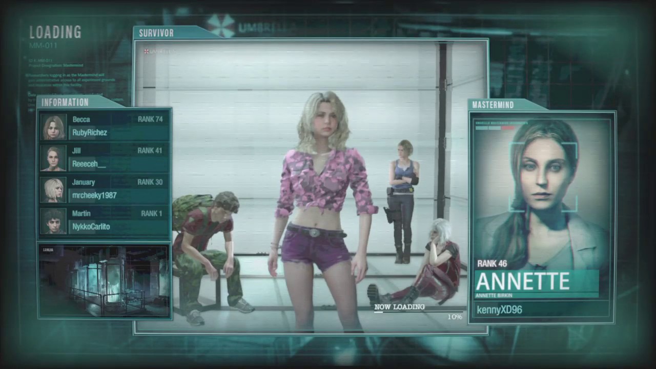 RE RESISTANCE: rank 46 annette mastermind! resident evil gameplay #406