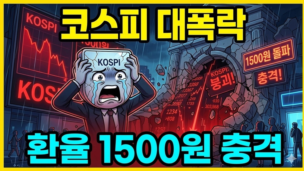 환율 1500원 돌파… 지금 한국 경제에 무슨 일이 벌어지고 있나