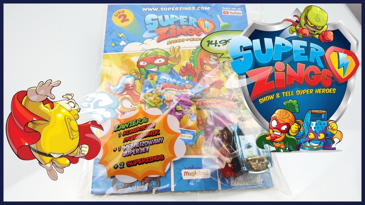 #superzings Super Zings Superjet Series 2 Blind Bag Opening, Saszetka Super Zings Seria 2! Unboxing