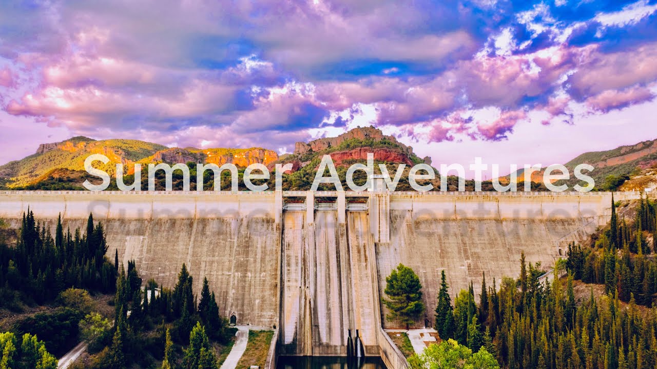 Summer Adventures // 4K Cinematic Drone Video. Spain. France. Mediterranean.