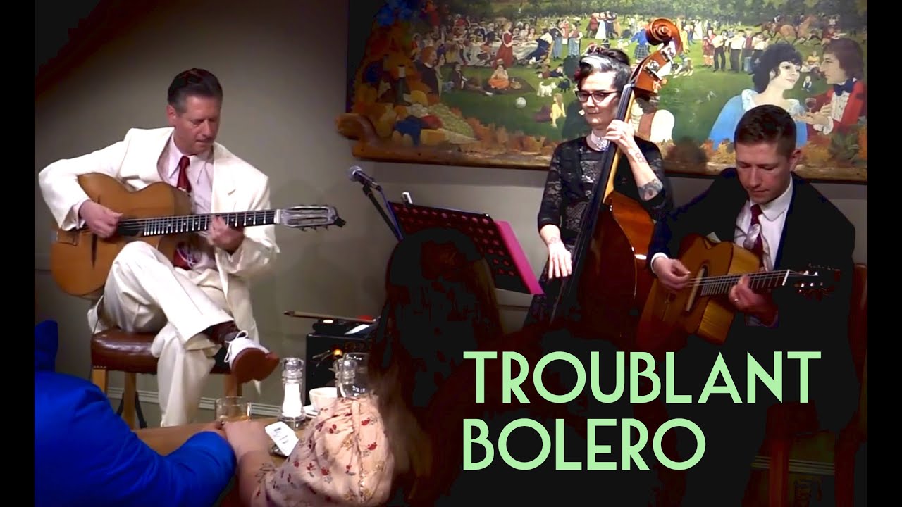 Paul Paterson Trio - Troublant Bolero ( Django Reinhardt / Gypsy Jazz )