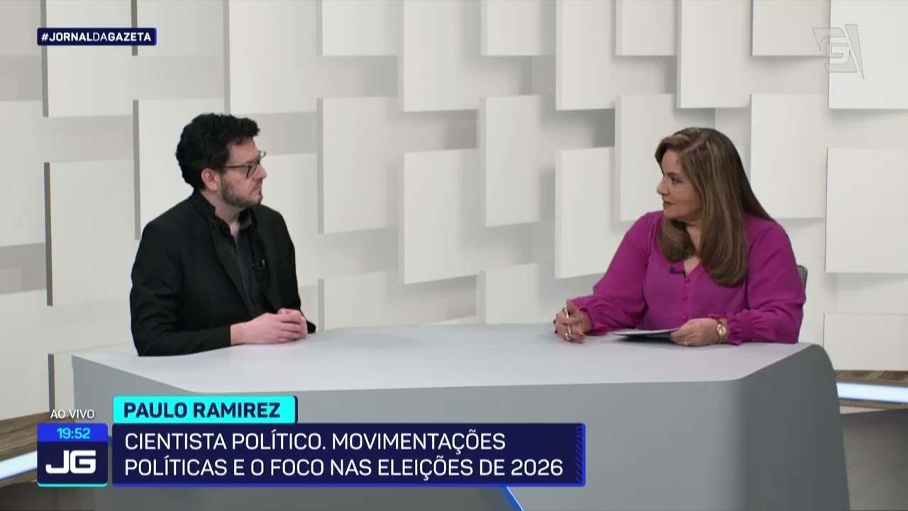Paulo Ramirez, cientista pol&iacute;tico sobre movimenta&ccedil;&otilde;es pol&iacute;ticas e o foco nas elei&ccedil;&otilde;es de 2026
