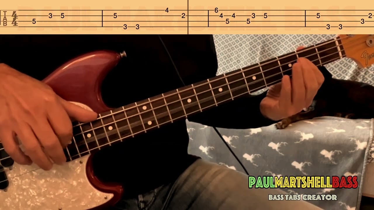 One Foundation  - Bob Marley And The Wailers, Peter Tosh (Bass Tabs 4k)